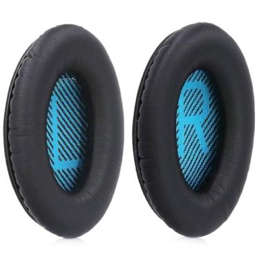 Imagem de MMOBIEL Almofadas auriculares de substituição para Bose Quiet Comfort QC35 / 35ii QC25 QC15 QC2 Ae2 Ae2i Ae2w SoundTrue AEII SoundLink AEII Fones de ouvido com isolamento de espuma viscoelástica -