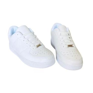 Imagem de Tênis esportivos de material ecológico  branca