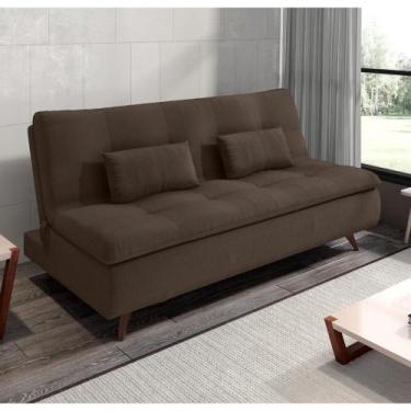 Imagem de Sofá Cama Maíra - Chocolate - Estrela, Marrom