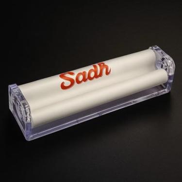 Imagem de Sadhu Bolador Manual de Acrílico, Máquina para Enrolar, Transparente, 110mm, Design Clássico