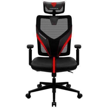 Imagem de Cadeira ThunderX3 Ergonomic Yama1, Black/Red - 69675