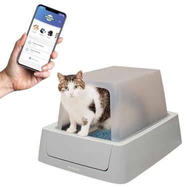 Imagem de PetSafe ScoopFree – Caixa de areia inteligente com autolimpeza para gatos – Sistema automático conectado por aplicativo para smartphone