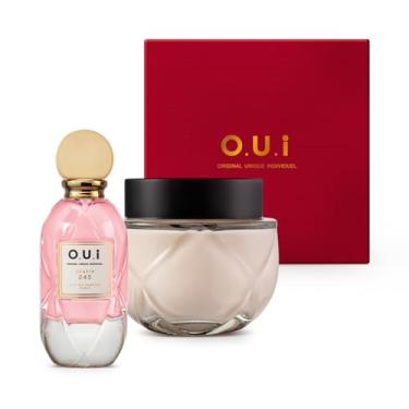 Imagem de Combo Presente O.U.i: Eau de Parfum Scapin 245 75ml + Hidratante Desodorante Crème Riche L’Amour-Esse 142 200G + Caixa