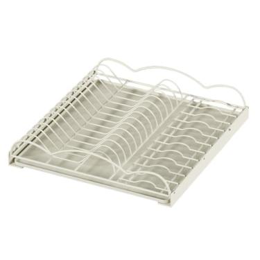 Imagem de Ｂｅｓｇａ Escorredor de pratos retrátil com escorredor de louça deslizante para despensa, organizador de armário para despensa