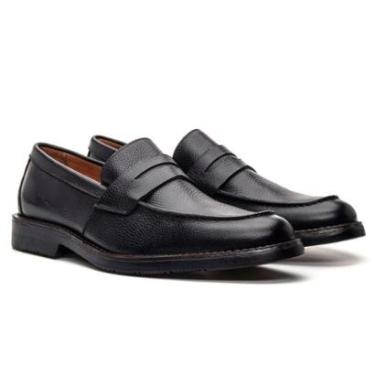 Imagem de Mocassim Masculino Pequim Floater Preto Samello-Masculino