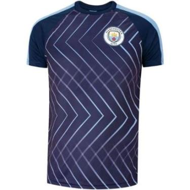 Imagem de Camiseta Manchester City Gilmore Azul Oficial Licenciada Spr-Unissex