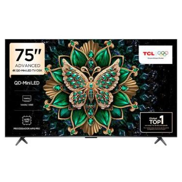 Imagem de Smart TV 4K TCL QD-Mini LED 75 Polegadas com HDMI 2.1, Dolby Vision IQ