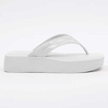 Imagem de Chinelo Feminino Flatform Hit White Petite Jolie PJ6141-Feminino