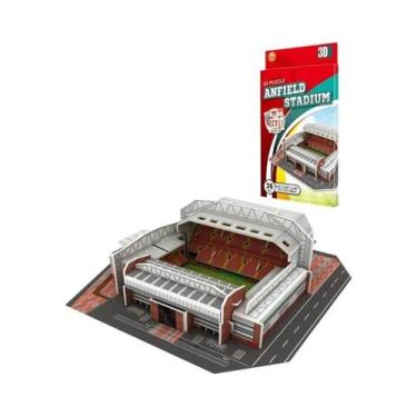 Imagem de Quebra-Cabeça 3D De Estádio De Futebol Construção DIY Brinquedo Educac