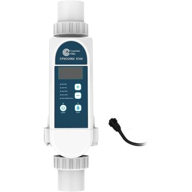 Imagem de Crystala Filters Substituição para gerador de cloro de sal de piscina IC40, compatível com Pentair 520555 IntelliChlor IC40 Salt Chlorine Generator