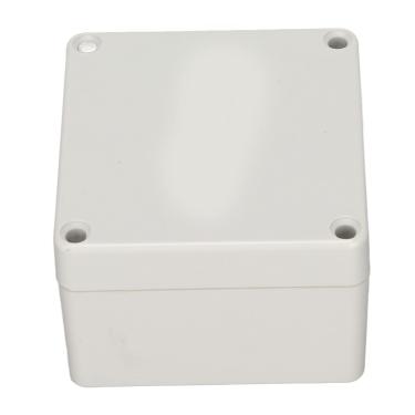 Imagem de SUNGOOYUE Caixa de Junção de PVC F25, Branca, IP65 à Prova d'água, 3,3x3,2x2,2 Polegadas, Retardante de Chamas, para Caixas de Controle e Gabinetes, Com Parafusos de Montagem