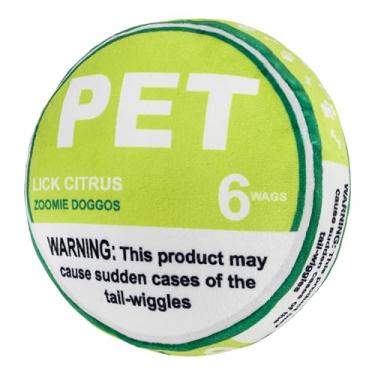 Imagem de Homrich Brinquedo de cachorro de paródia com bolsa PET, brinquedo engraçado de pelúcia e enrugamento, brinquedos interativos para cães de pelúcia, brinquedos de ranger para animais de estimação