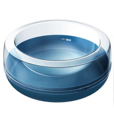 Imagem de Bacia 2-em-1 para Gato e Cachorro Combinada com Bacias Interativas Wobble Pets Indoors Outdoors Prato Fadiga de Bigodes Leve Resistente Design Sem Bagunça Brinquedo Interativo Viagem Camping