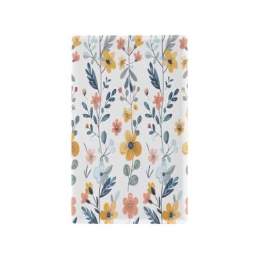 Imagem de Wassud Flores pastéis fofas interruptor de luz placa decorativa para tomada placa de parede para tomadas elétricas em branco 4,53 x 2,76 polegadas