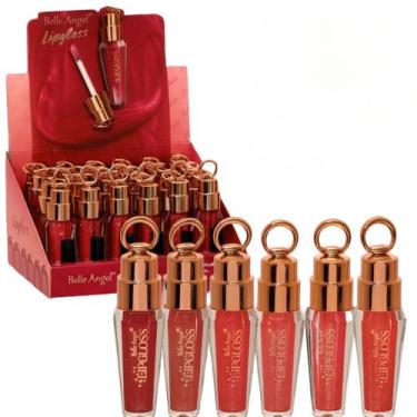 Imagem de Lip Gloss Com Brilho + Efeito Espelhado Belle Angel