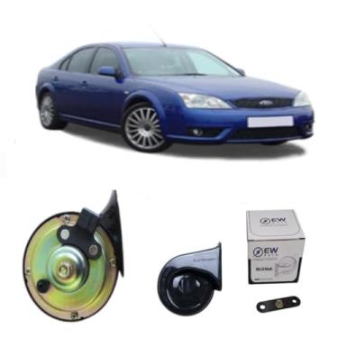 Imagem de BUZINA CARACOL PLUG 2 PINOS E CONECTOR PARA MONDEO 2001>2006 - TIGER AUTO