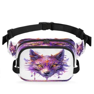 Imagem de Pochete Boho étnica asteca retrô para mulheres e homens com alça ajustável, bolsa transversal, bolsa de peito, bolsas de bumbum, bolsa de estilingue, Cor 2