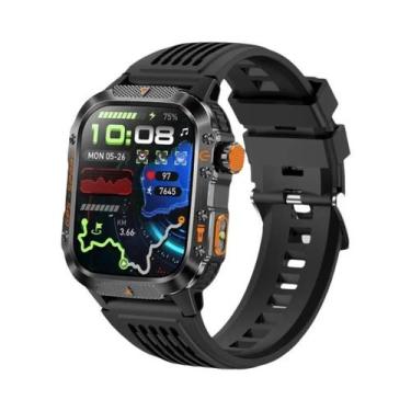 Imagem de Relógio Inteligente Militar GPS Masculino 2025 Com Tela AMOLED De 2,01