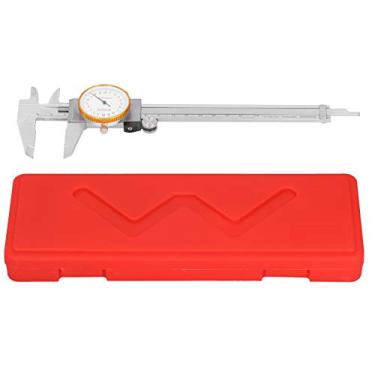 Imagem de LiebeWH Dial Caliper Vernier, Construção Em Aço Inoxidável, Medição Precisa de 0,02 Mm, Ideal para Engenharia de Precisão e Projetos de Bricolagem