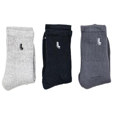 Imagem de Kit Com 3 Pares De Meias Lupo Sport - 3245