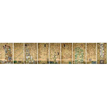Imagem de Árvore da Vida - Completo (9 Telas) de Gustav Klimt - 30x146 - Tela Canvas Para Quadro