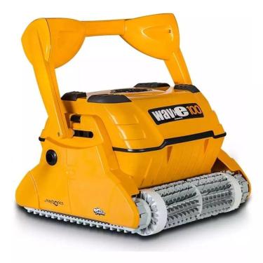 Imagem de Robô Aspirador Automático Para Piscinas Até 25 Metros Wave 100 E Carrinho De Transporte - Sodramar