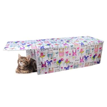 Imagem de vomvomp TNR Capa para armadilhas para gatos, serve para a maioria das armadilhas de animais vivos de 76 a 81 cm, capa para armadilhas de gatos selvagens que reduzem o estresse, à prova de intempéries