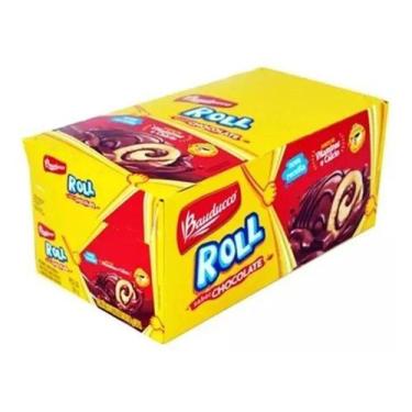 Imagem de Bolinho Rocambole Roll Chocolate C/15 Un 34g - Bauducco