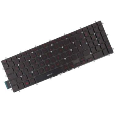 Imagem de Teclado mBook para Dell Inspiron 15-5567 BR ABNT2 LED vermelho