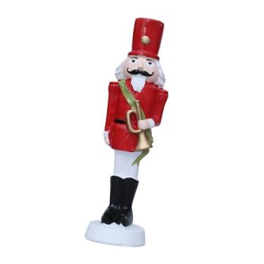 Imagem de Sclmgo Estatueta Natalina, Escultura, Decoração Natalina em Resina, Estátua, Enfeite de Natal para Escritório, Aniversário, Sala de Estar, Trombeta, Tamanho real