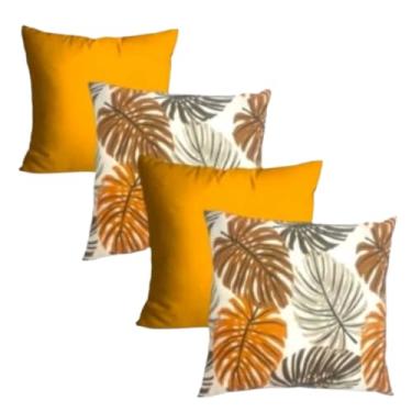 Imagem de Kit c Almofadas Cheias Decorativas pSala(COSTELA 14 cMOSTARDA)
