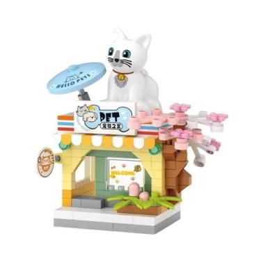 Imagem de Kit De Blocos De Montar Casa De Viagem Com Carrinho De Abóbora Para Me