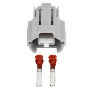 Imagem de Conector automotivo de chicote de fios injetor de 2 pinos com terminal 6189-0039, DJ7025Y-2-21 (5 conjuntos)