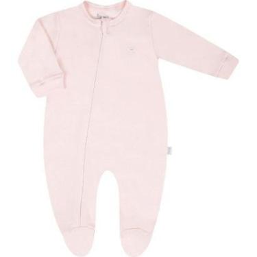 Imagem de Macacão Longo Com Zíper Hug Rosa Claro-Feminino