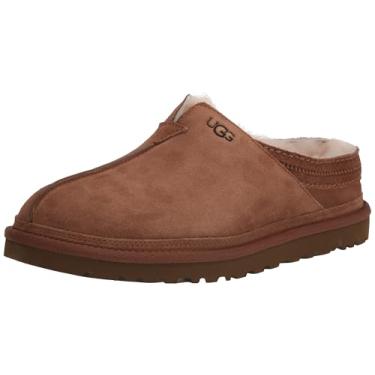 Imagem de UGG Pantufa masculina Neuman, Castanho, 7