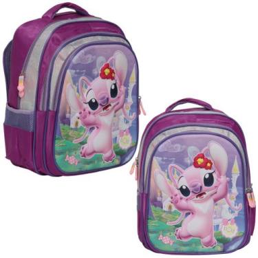 Imagem de Bolsa Escolar Feminina Colorida Resistente Personalizada - Plike