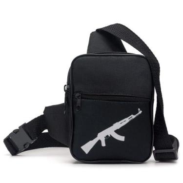 Imagem de Shoulder Bag AK Pequena Bolsa Transversal Mini Pochete Unissex