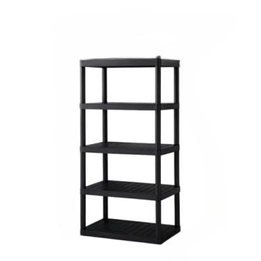 Imagem de Estante Organizadora Plástica Modular Multiuso | Prateleiras 3, 4 e 5 Andares | Estante para Livros Quarto Cozinha(5 Andares)