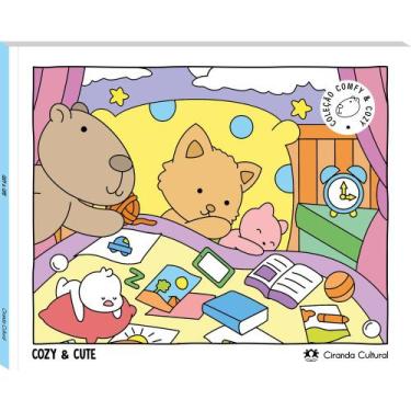 Imagem de Livro - Cozy and Cute - Livro de Colorir