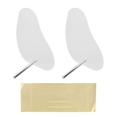 Imagem de Siwoted placa de exibição de cartão colorido, 2 peças, ponta de unha, profissional, salão de beleza, acrílico, arte de unha, suporte