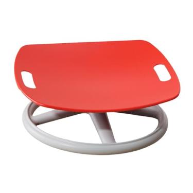 Imagem de YWJLQH Cadeira Giratória Infantil, Cadeira Oscilante, Brinquedo Educativo Sensorial para Meninos, Meninas E Adolescentes, Presente de Aniversário, Vermelho, Tamanho real