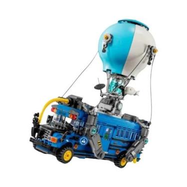 Imagem de Conjunto De Blocos De Montar Fortnite Battle Bus 954 Peças Modelo De J
