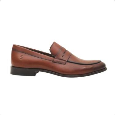 Imagem de Sapato Masculino Social Scatamacchia Leger Marrom, Naturalle whisky, 4