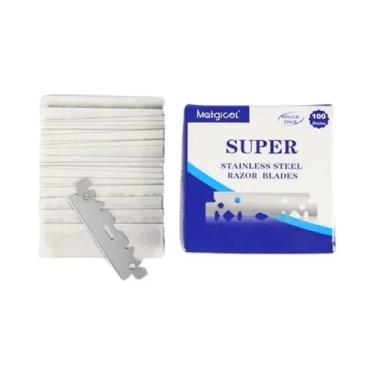 Imagem de Navalha Profissional Para Barbeiro Masculino, Manual, Aço Inoxidável, 