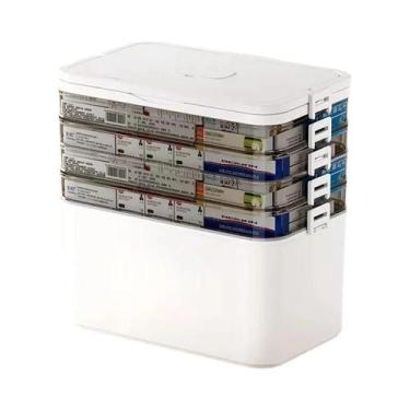 Imagem de Kit Médico De Primeiros Socorros Portátil De Grande Capacidade, Caixa 