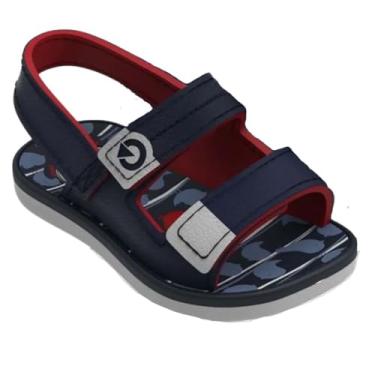 Imagem de Sandalia Papete Infantil Menino Casual Cartago Mini 12056