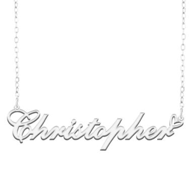 Imagem de A168A Colar com nome personalizado, personalizado, banhado a nome para mãe, filha, amizade, mulheres, dia dos namorados, Natal, aniversário, ano novo, Metal, Sem pedras preciosas