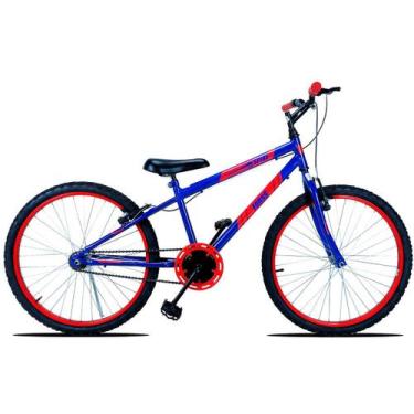 Imagem de Bicicleta Aro 24 Forss Spike Sem Marchas - Vermelho, Azul