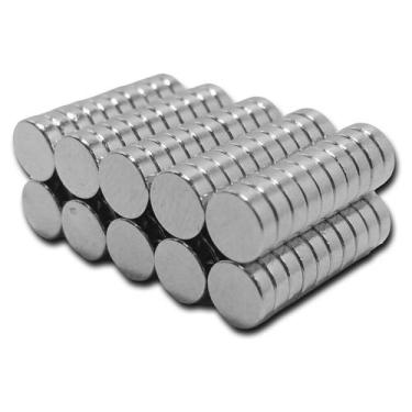 Imagem de Ima De Neodímio / Super Forte / 5mm X 1,5mm - 100 Peças - Fácil Negóci
