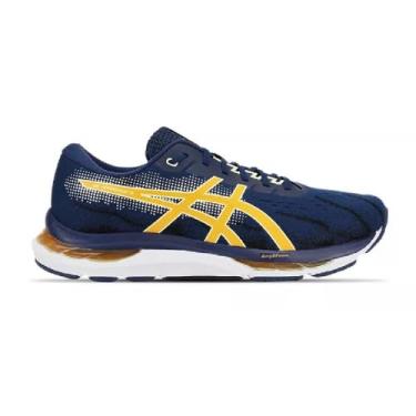 Imagem de Tênis ASICS GEL-Hypersonic 5 - Masculino - Azul/Laranja - tam: 43